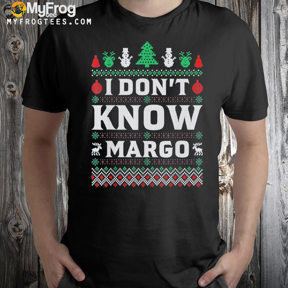I don t know margo vacation 2023 Ugly Christmas sweatshirt