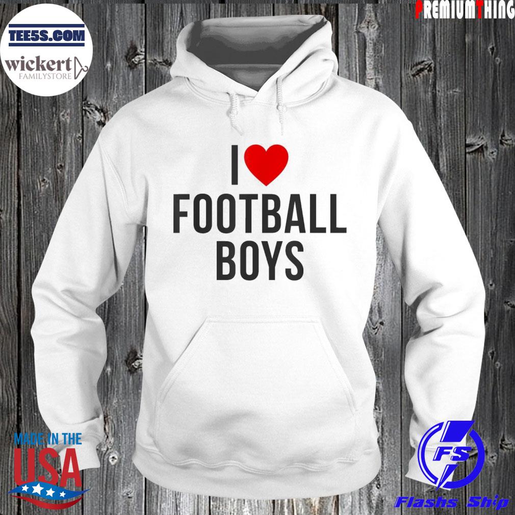 I heart Football boys s Hoodie