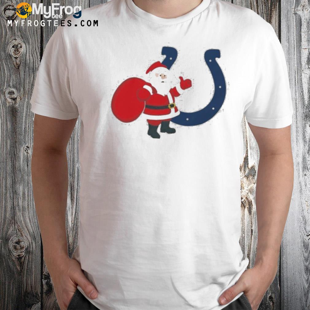Indianapolis Colts Nfl Santa Claus Christmas Shirt
