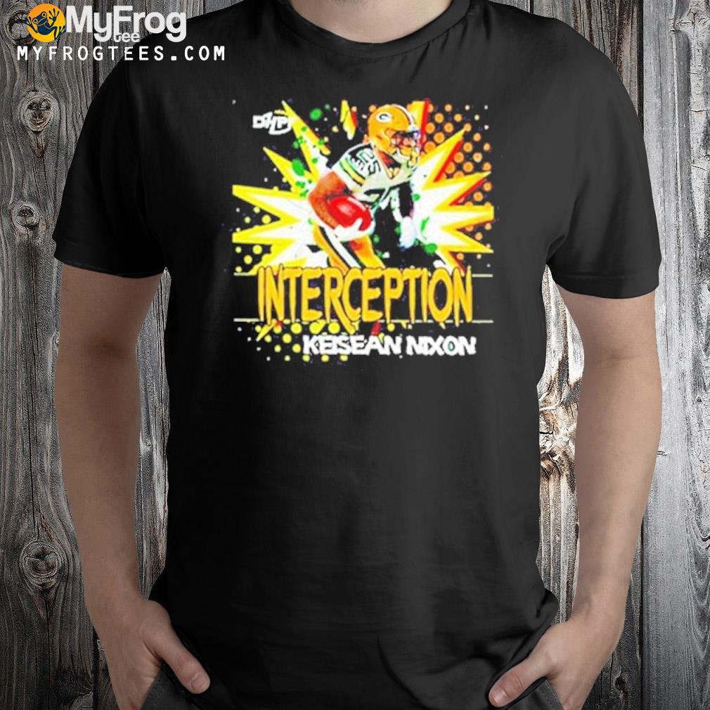 Interception Keisean Nixon Green Bay Packers T-shirt
