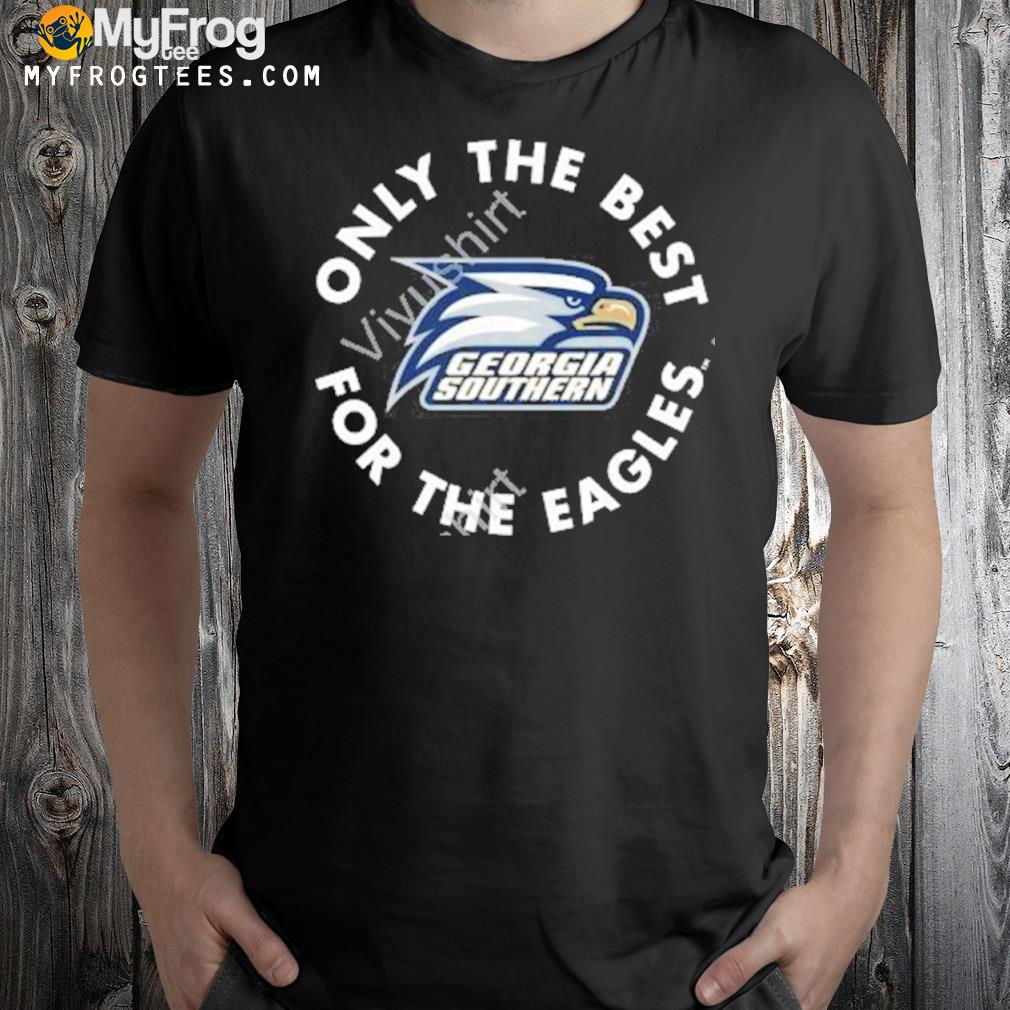 Jared benko wearing only the best for the eagles Georgia southern shirt