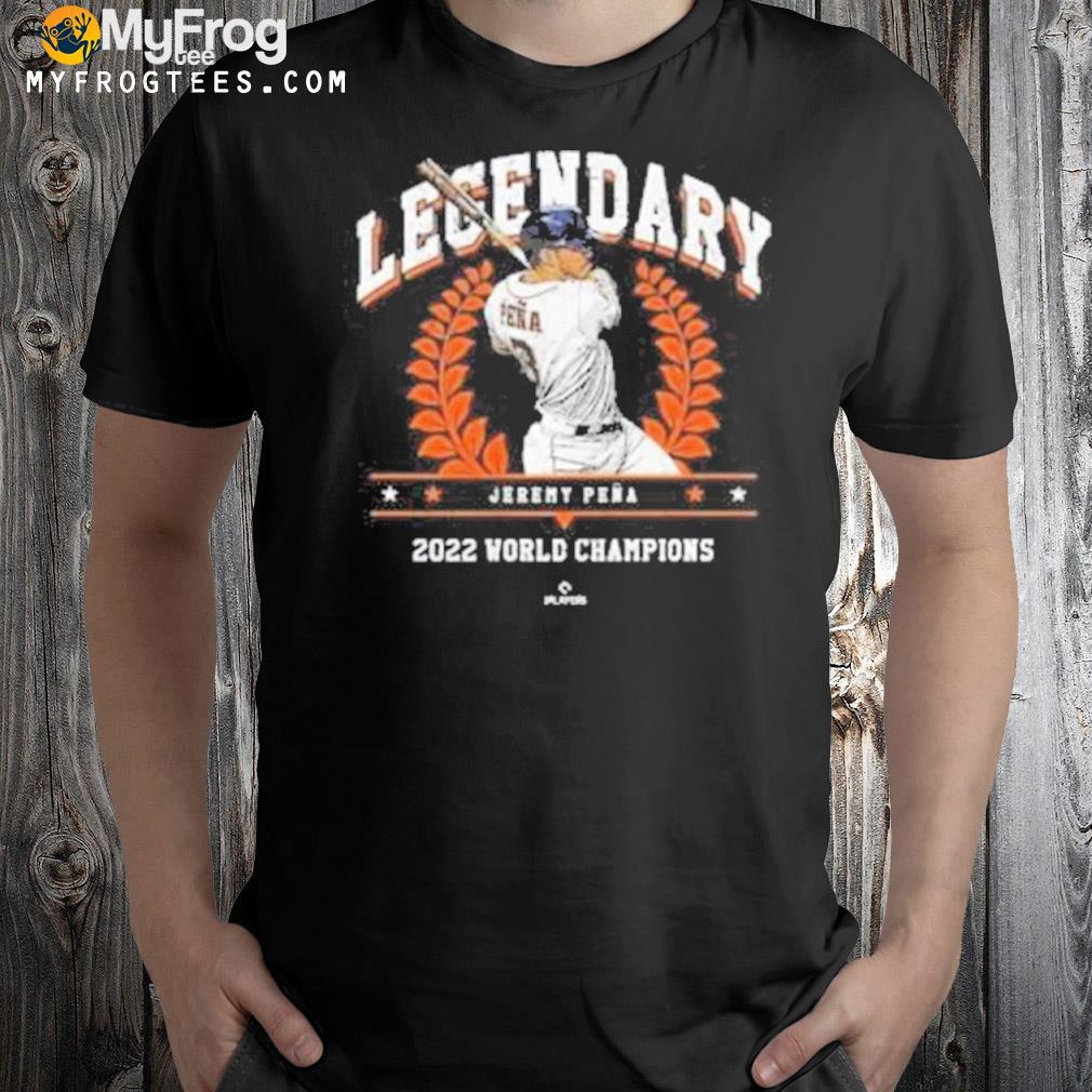 Jeremy pena legendary 2022 world champion jeremy pena crewneck shirt