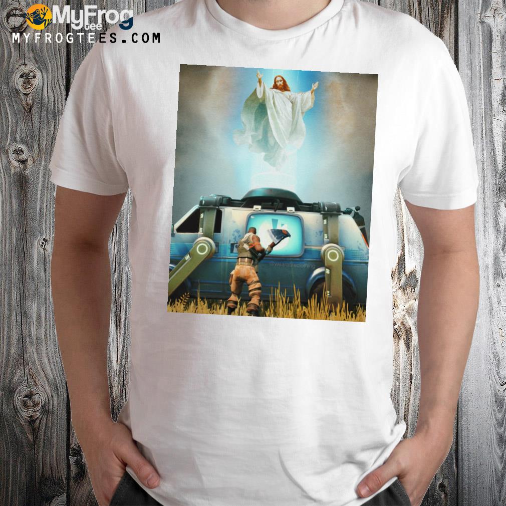 Jesus resurrection x fortnite t-shirt