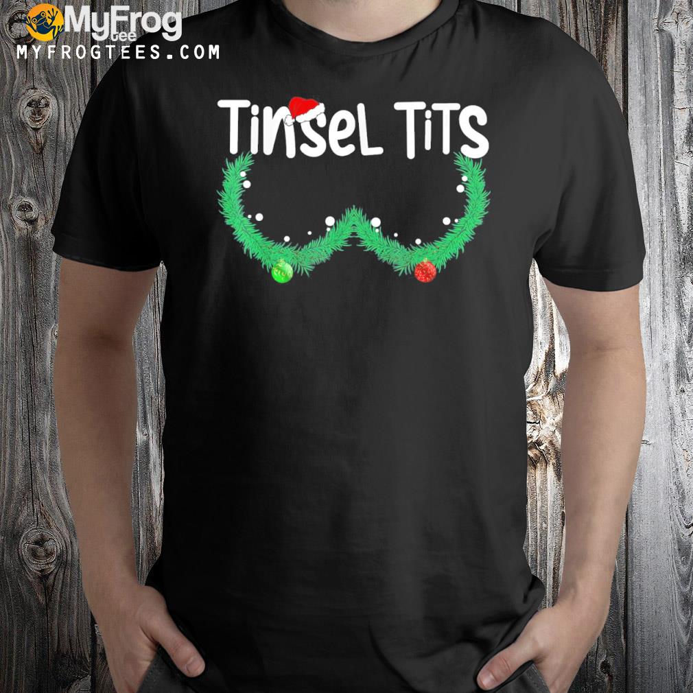 Jingle balls tinsel tits Christmas matching couple chestnuts shirt