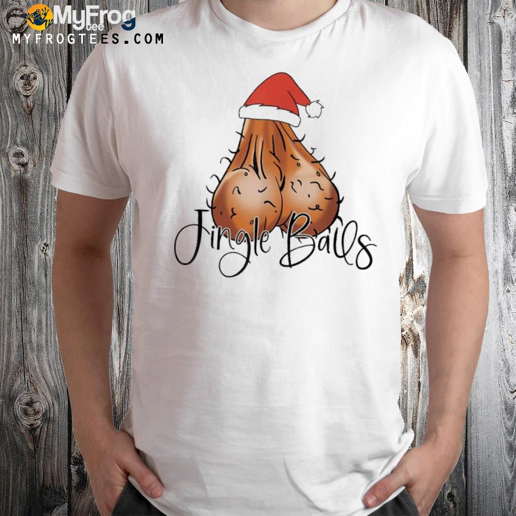 Jingle Balls Tinsel Tits Funny Christmas Matching Couple Shirt