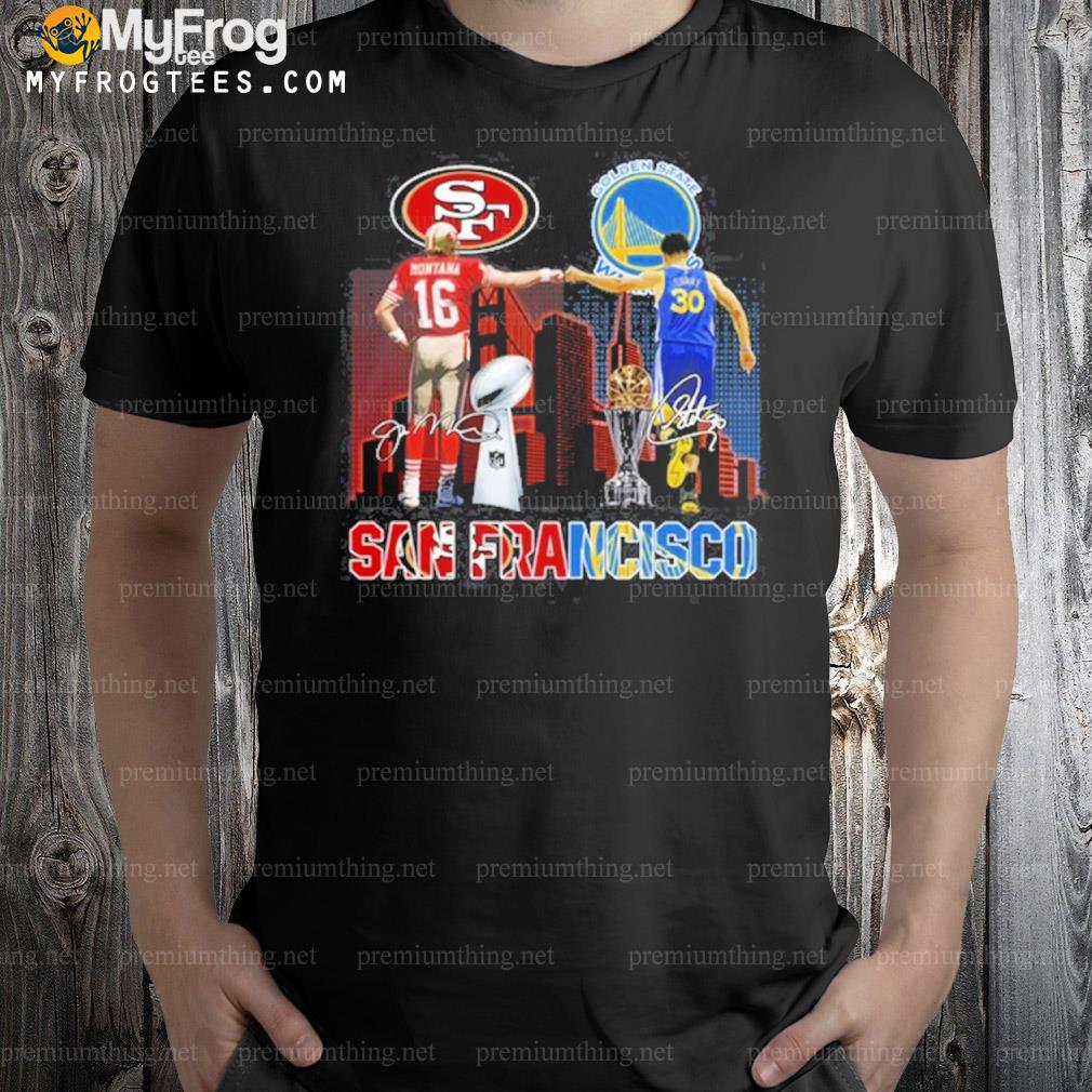 Kansas city chief and golden state warrior Montana and curry san francisco shirt