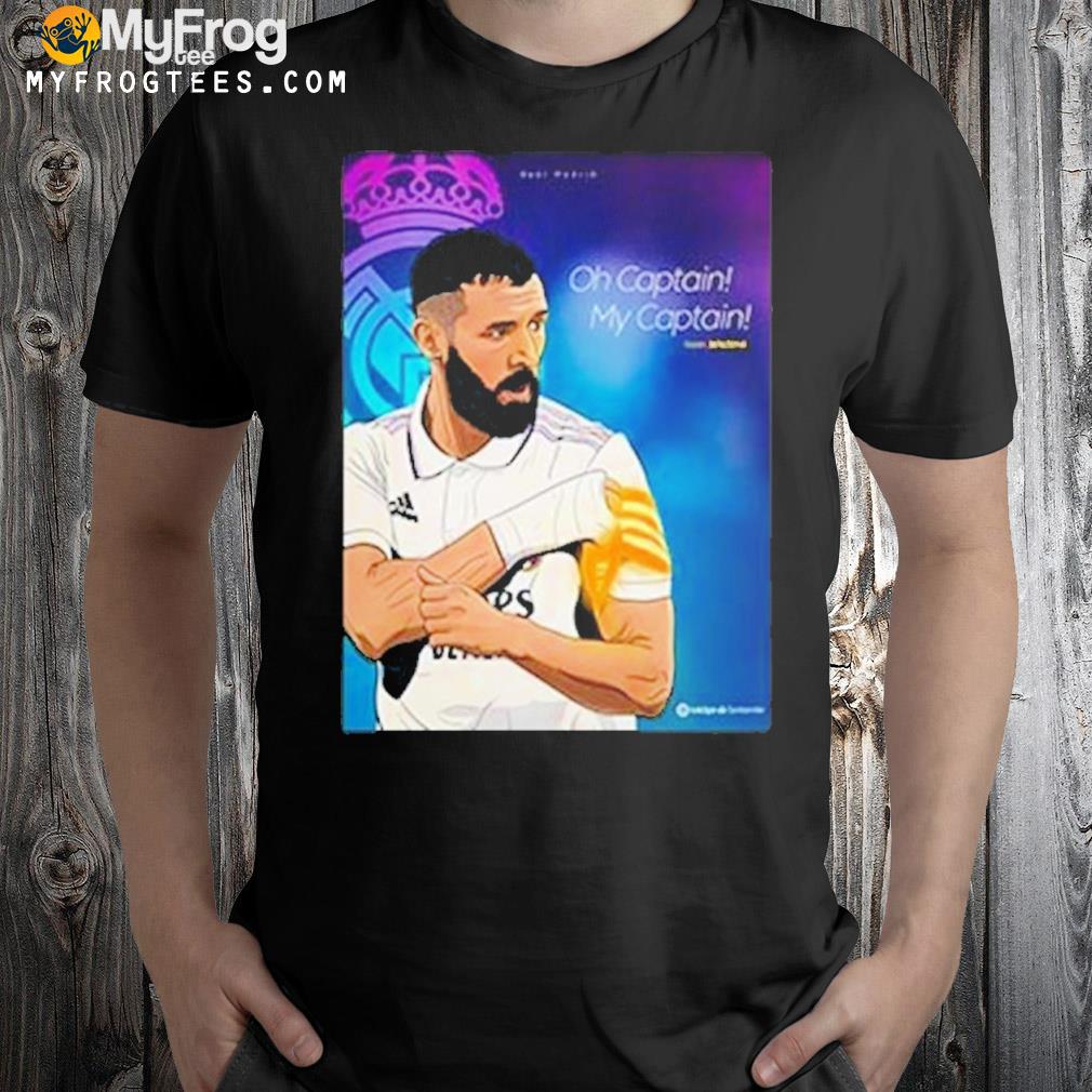 Karim Benzema Captain Real Madrid T-Shirt