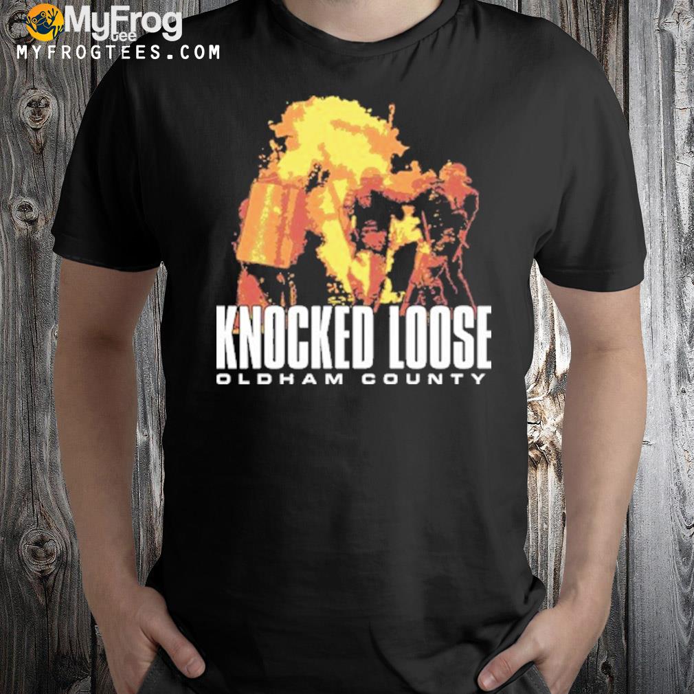 Knocked loose flames live shirt