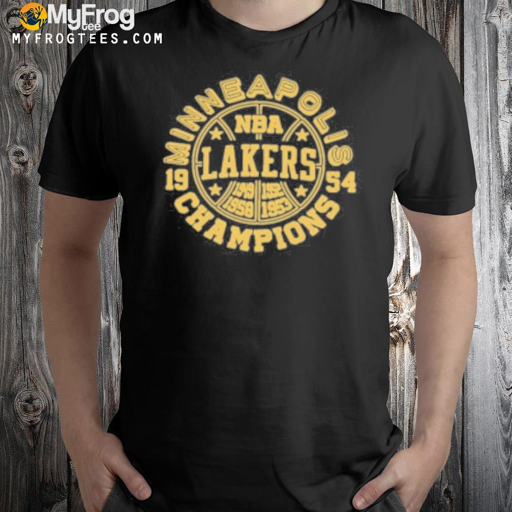 Lakers 75th Championship Ball Traditional Shirt