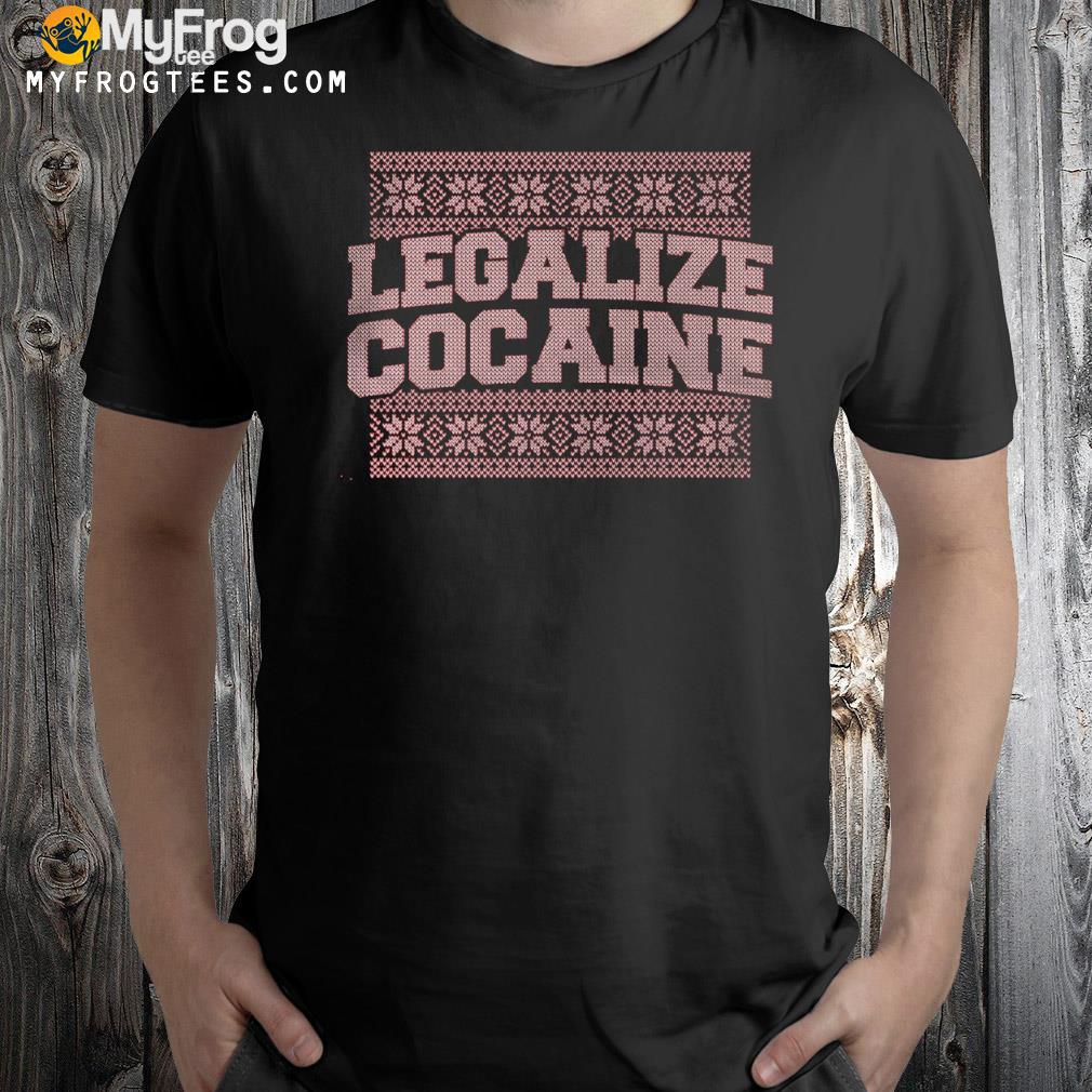 LEGALIZE COCAINE TACKY SWEATER