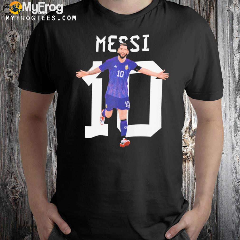 Lionel Messi Unisex Argentina World Cup Qatar World Cup 2022 Tee Shirt