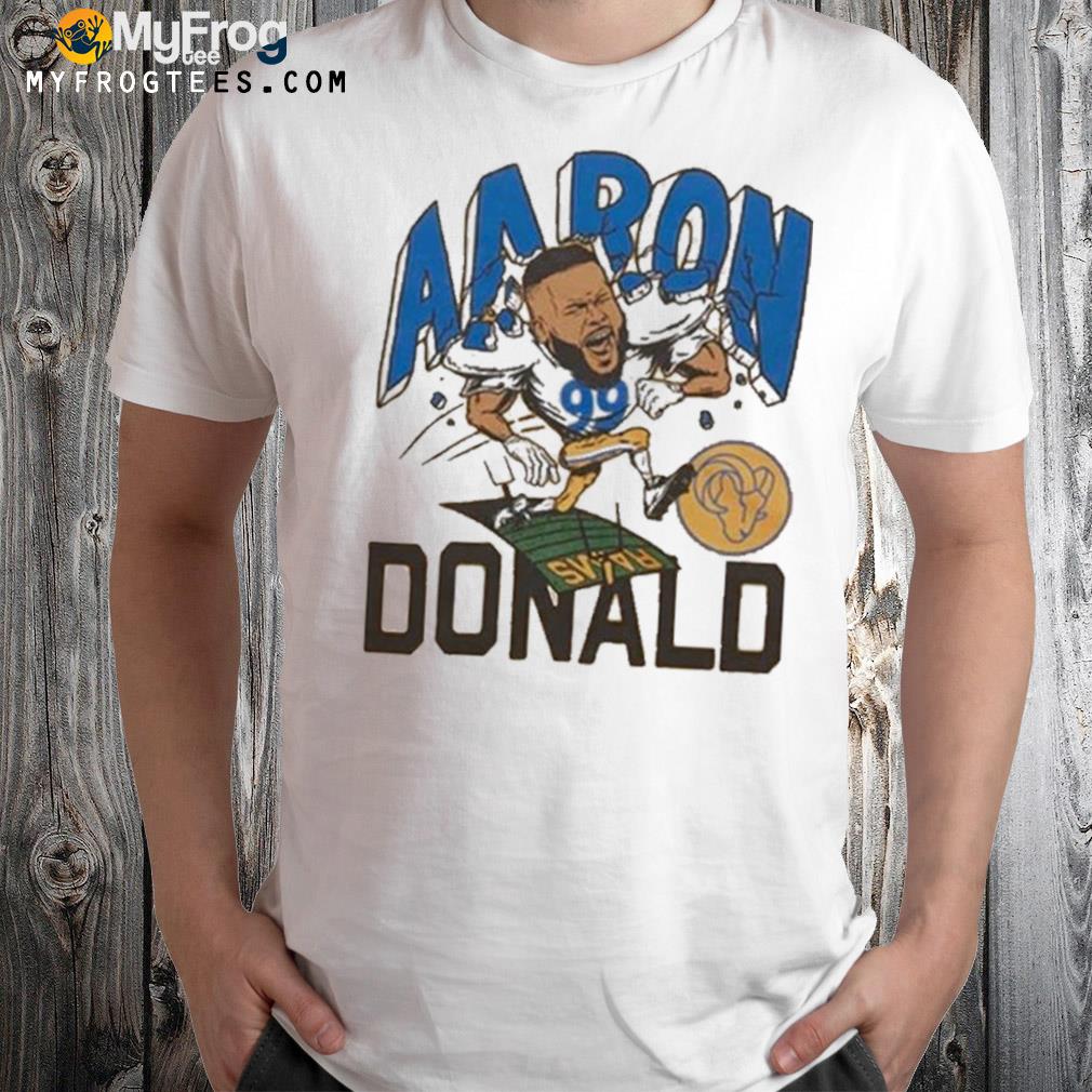 Los Angeles Rams Aaron Donald Homage Caricature Player Shirt
