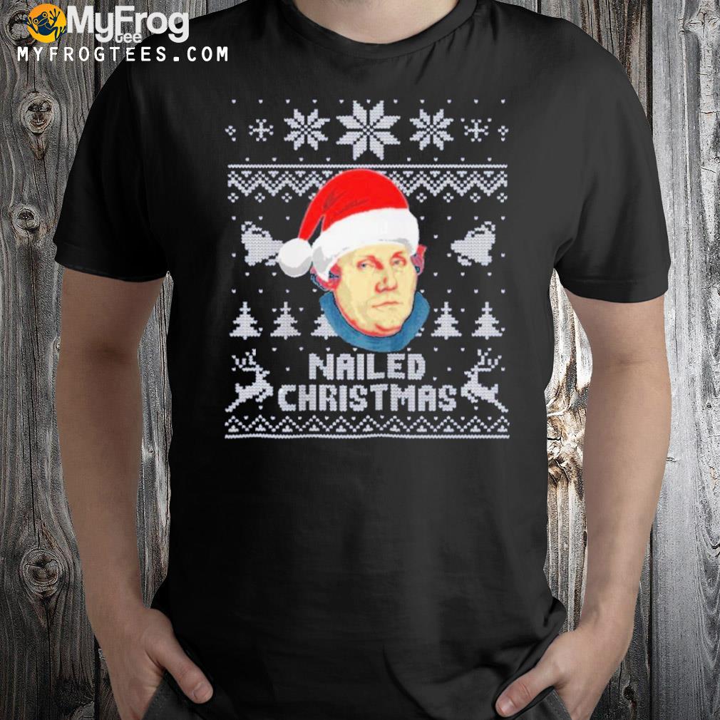 Luther Nailed Christmas Funny Christmas Sweatshirt