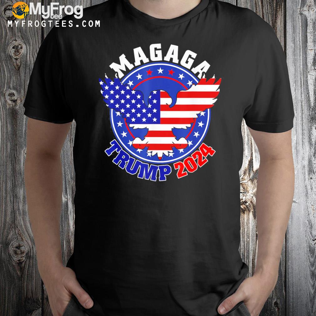 MAGAGA Trump 2024 Make America Great and Glorious Again Vintage T-Shirt