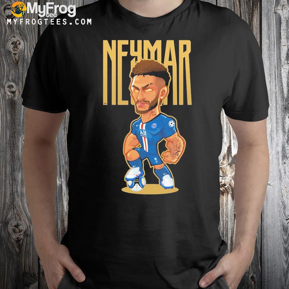 Mascot designs neymar soccer player shirt