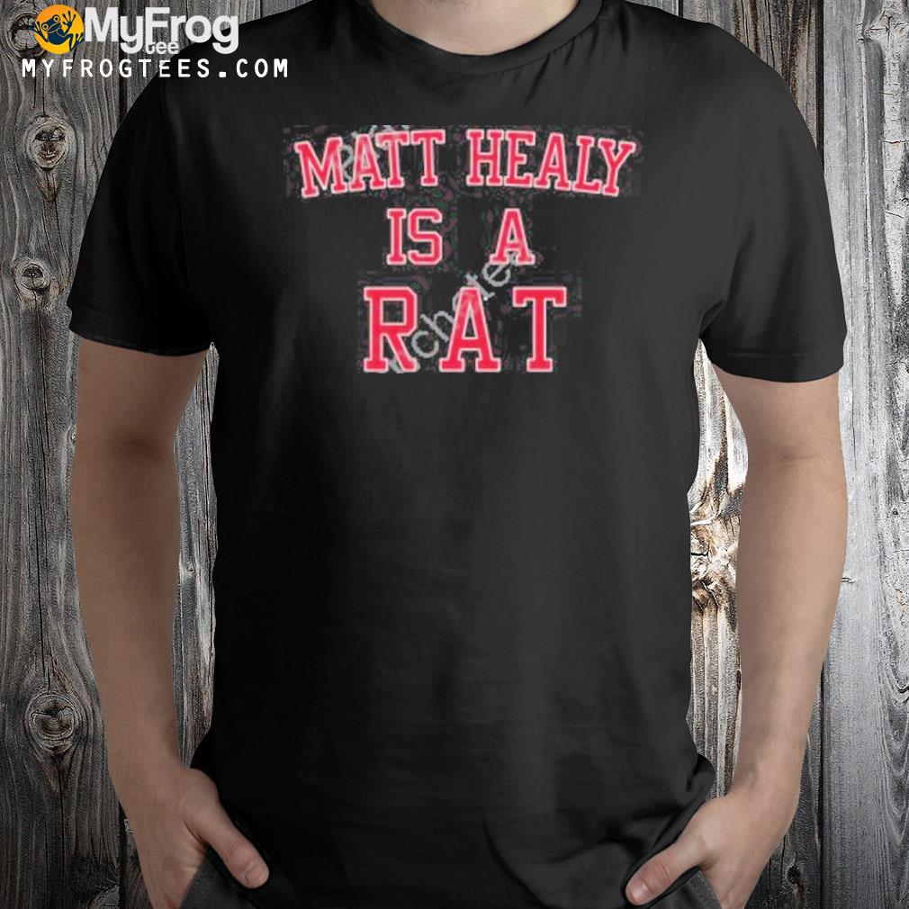 Matty matt healy is a rat shirt