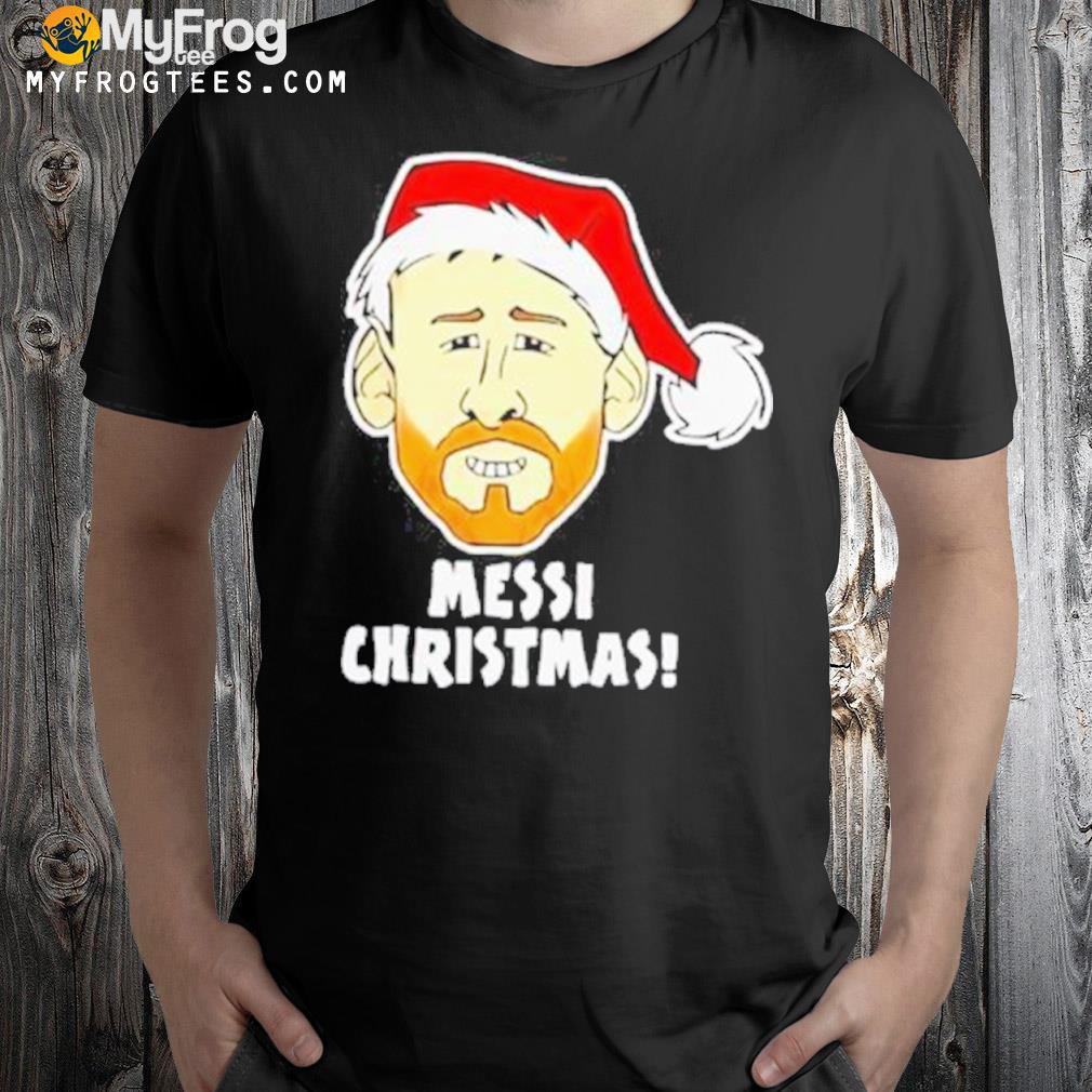 MessI santa Christmas sweat shirt