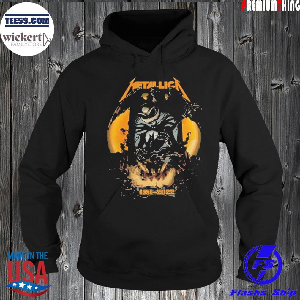 Metallica halloween Jack skellington halloween metallica 1981 2022 s Hoodie