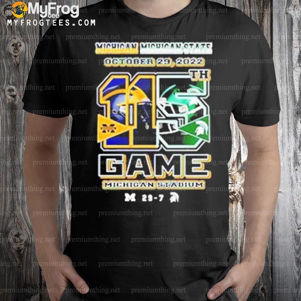 Michigan Wolverines State 115th Game T-shirt