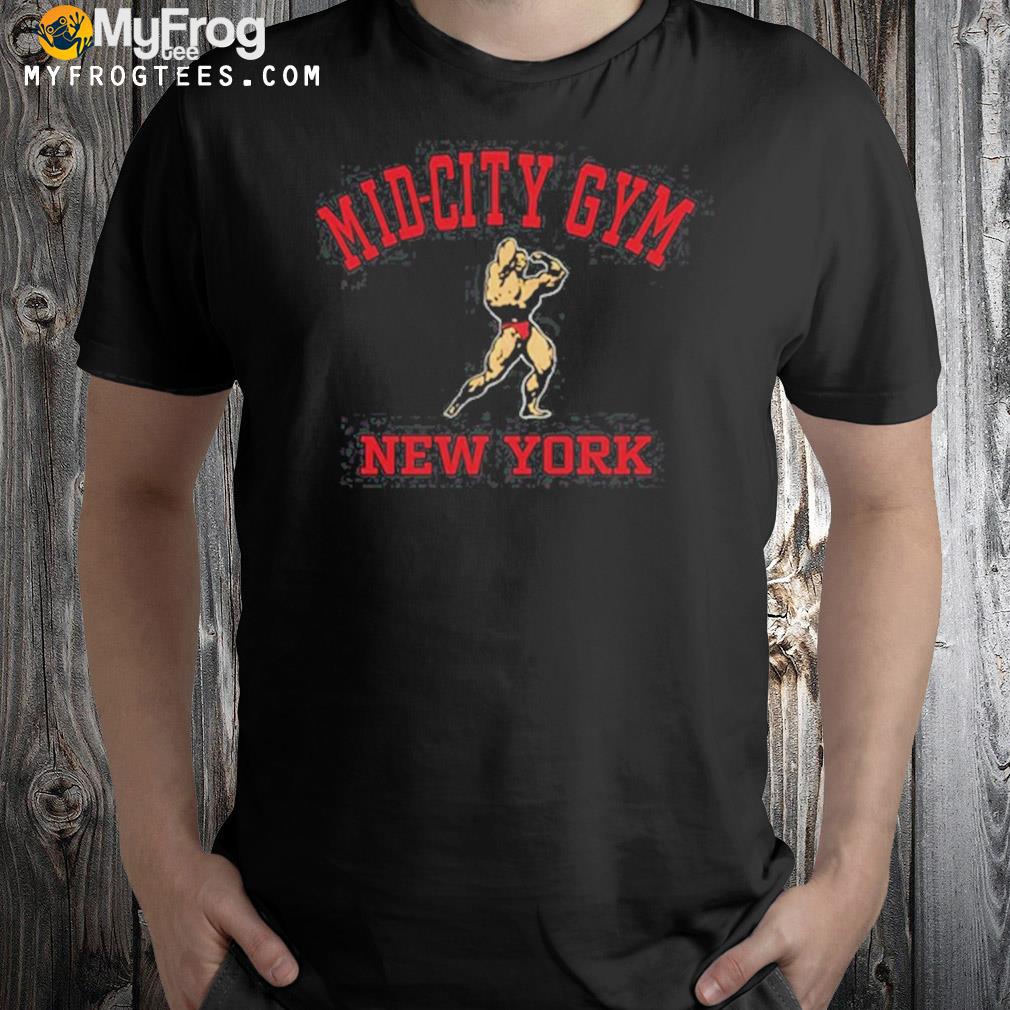 Mid city gym New York t-shirt