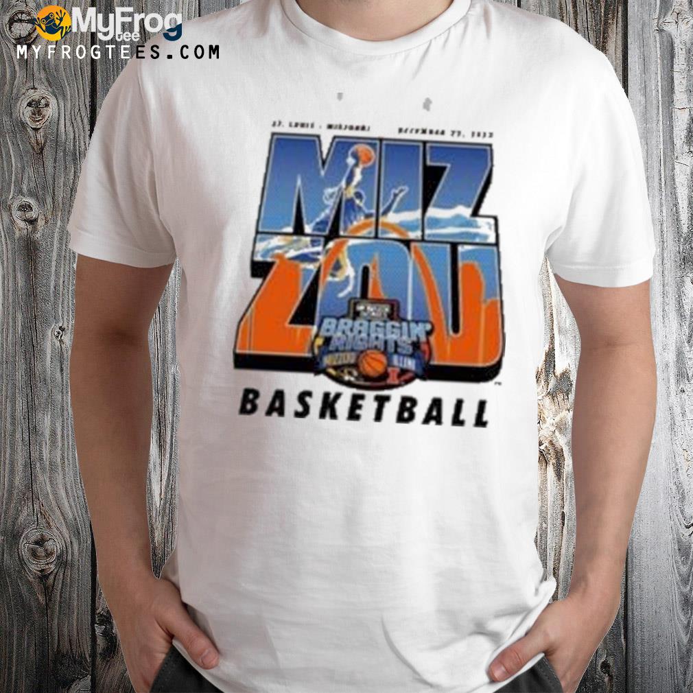 Mizzou tigers vs Illinois braggin' rights basketball dec 22 2022 shirt