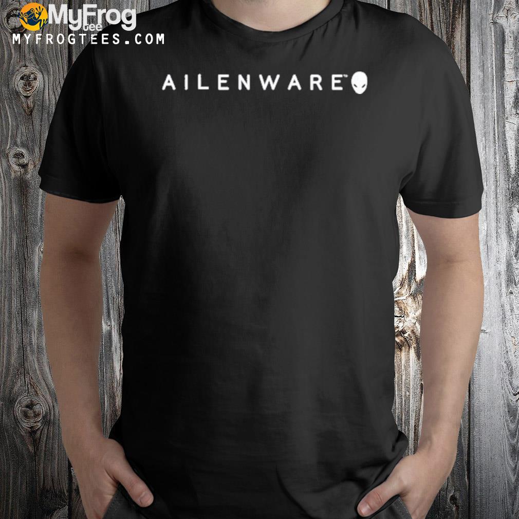 Moon grifs wearing alienware mrgrifs shirt