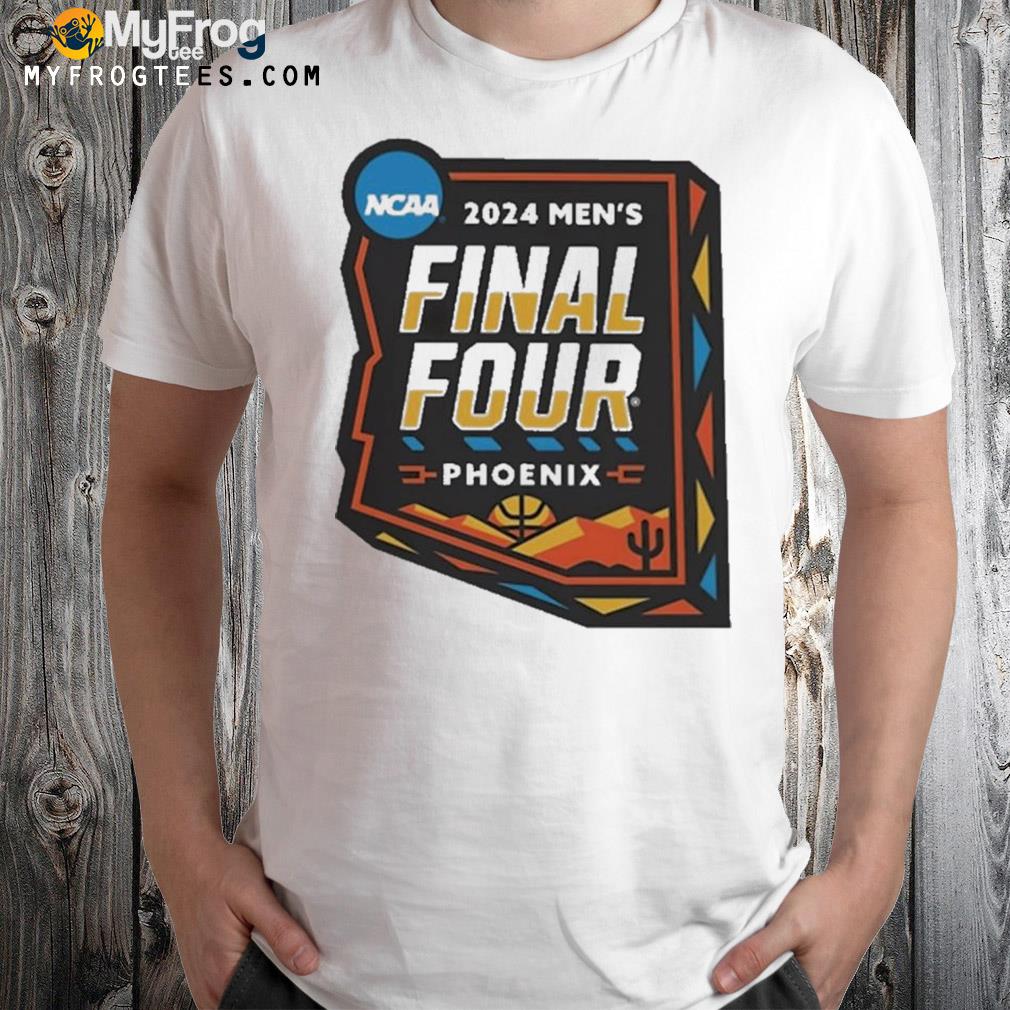 Ncaa 2024 men's final four phoenix logo t-shirt