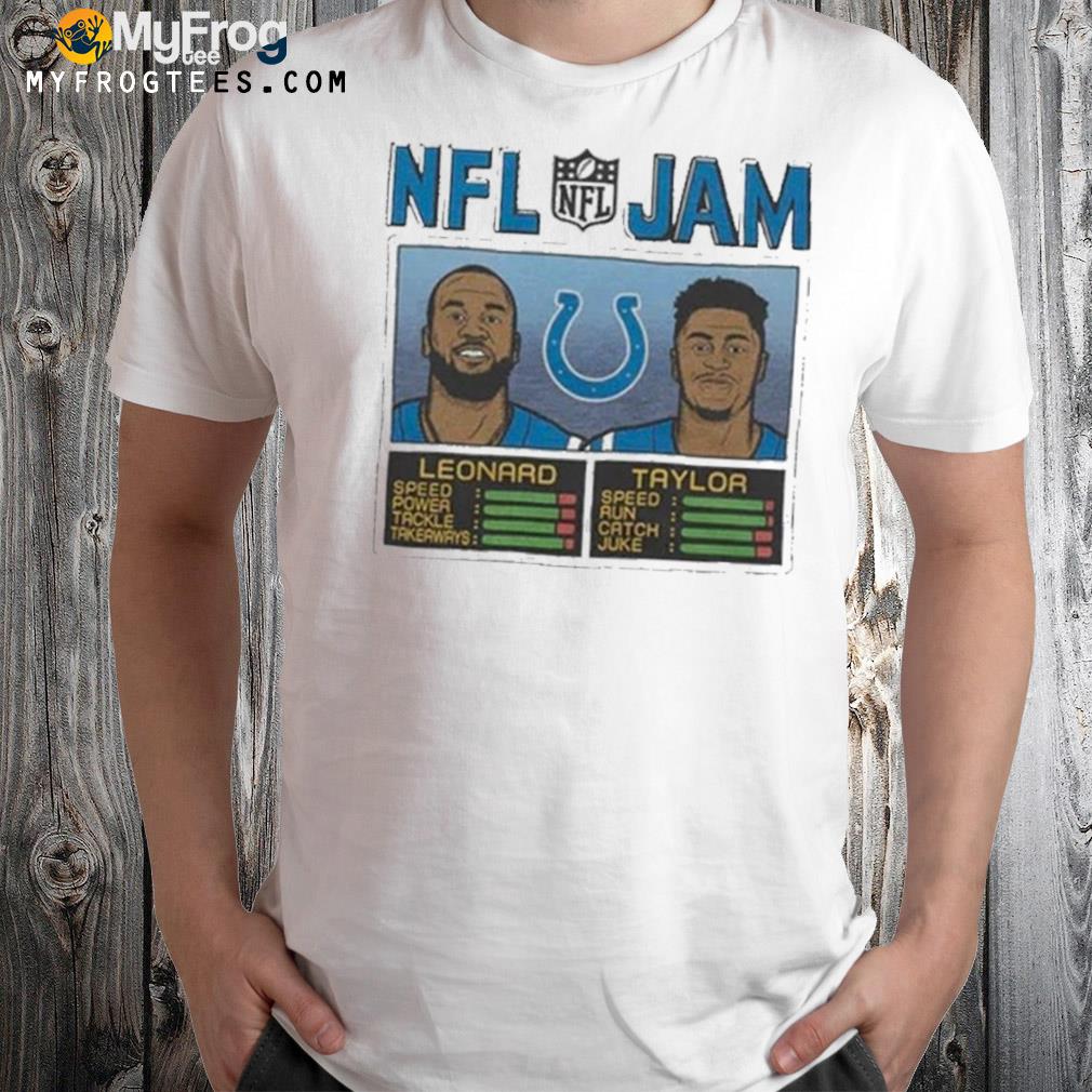 Nfl Jam Indianapolis Colts Leonard And Taylor Shirt