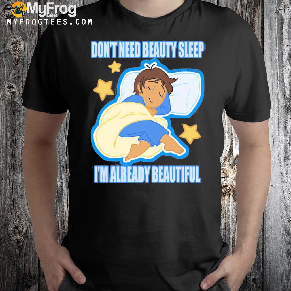 No need for beauty sleep voltron shirt