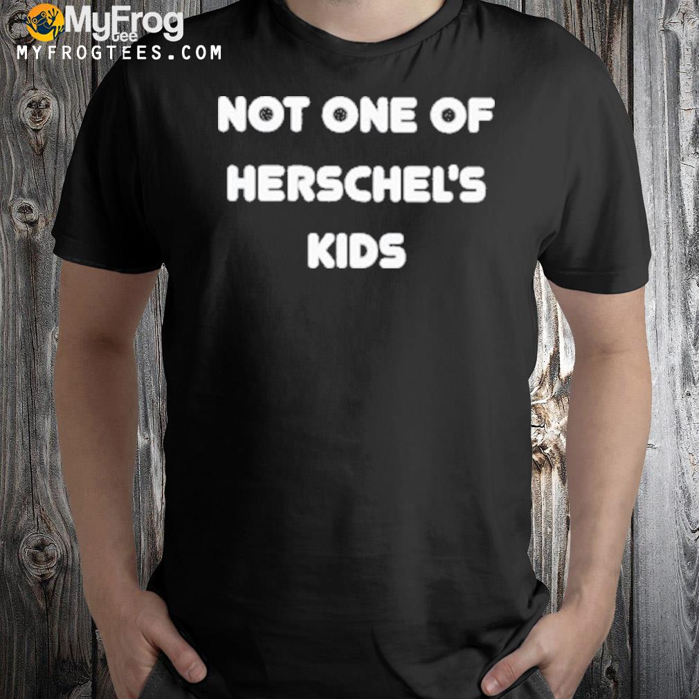 Not one of herschel's kids logo shirt