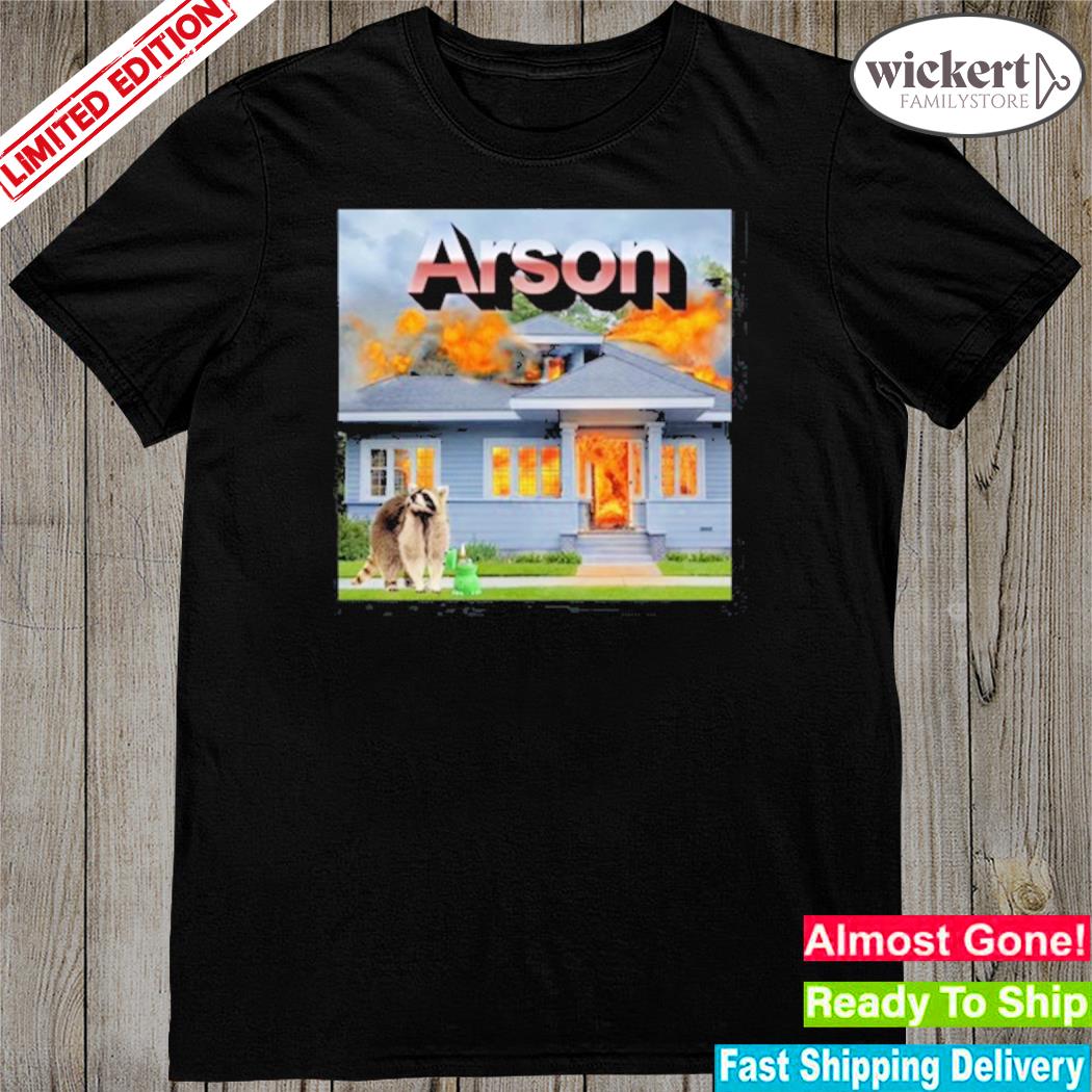 Official actual Memes Raccoon Arson Shirt