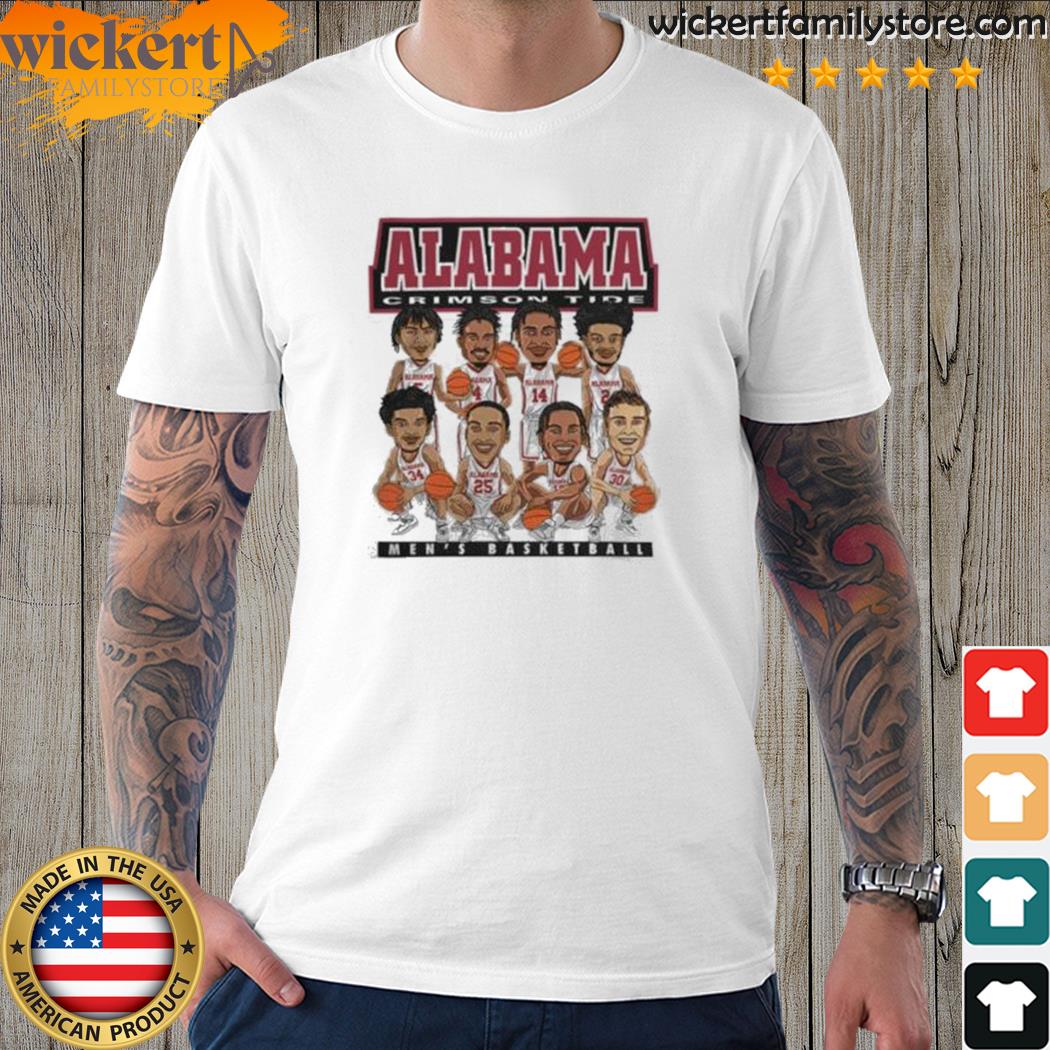 Official alabama Men’s Basketball Team Shirt