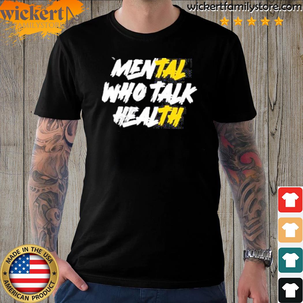 Official alphadogs mental who talk health shirt