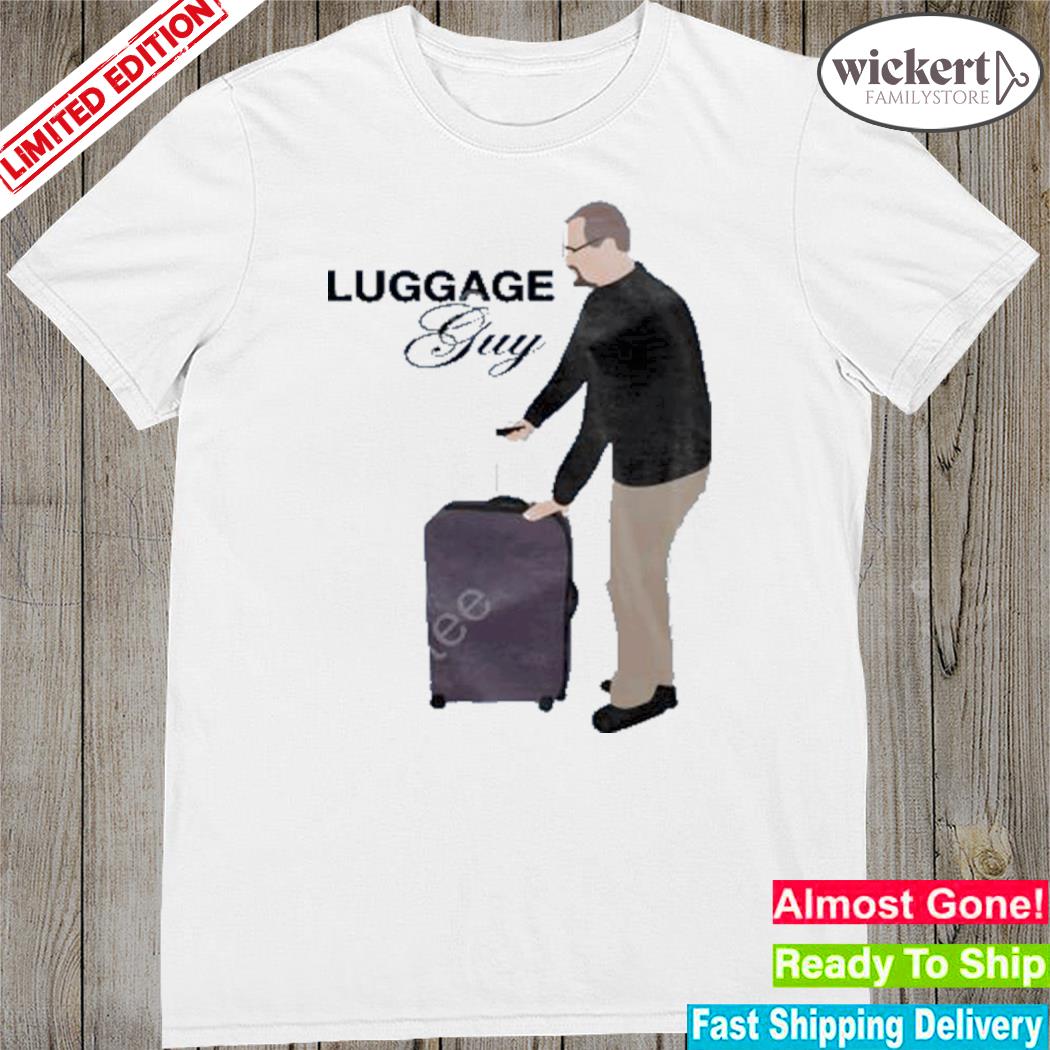 Official barstool sports store luggage guy art design t-shirt