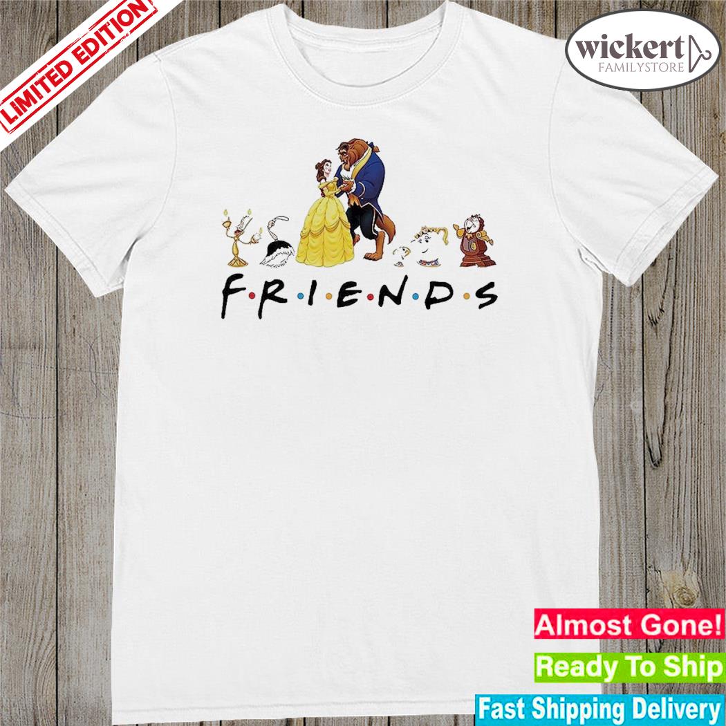 Official beauty And The Beast Friends T-Shirt