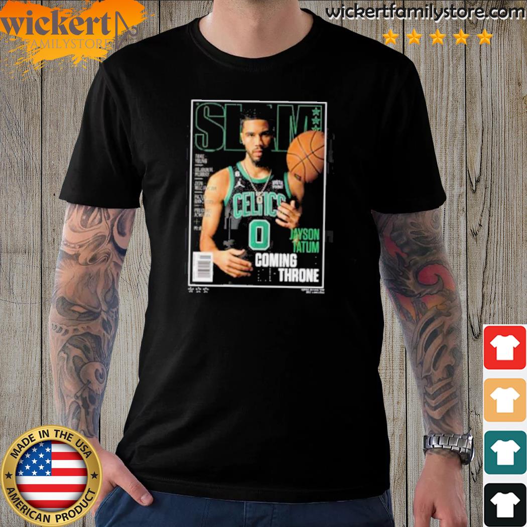 Official boston Celtics Jayson Tatum Slam Shirt
