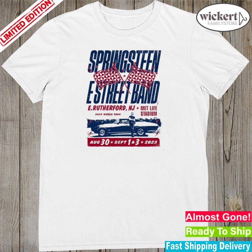 Official bruce Springsteen Tour in East Rutherford, NJ Aug 30-Sept 1 & 3, 2023 Shirt
