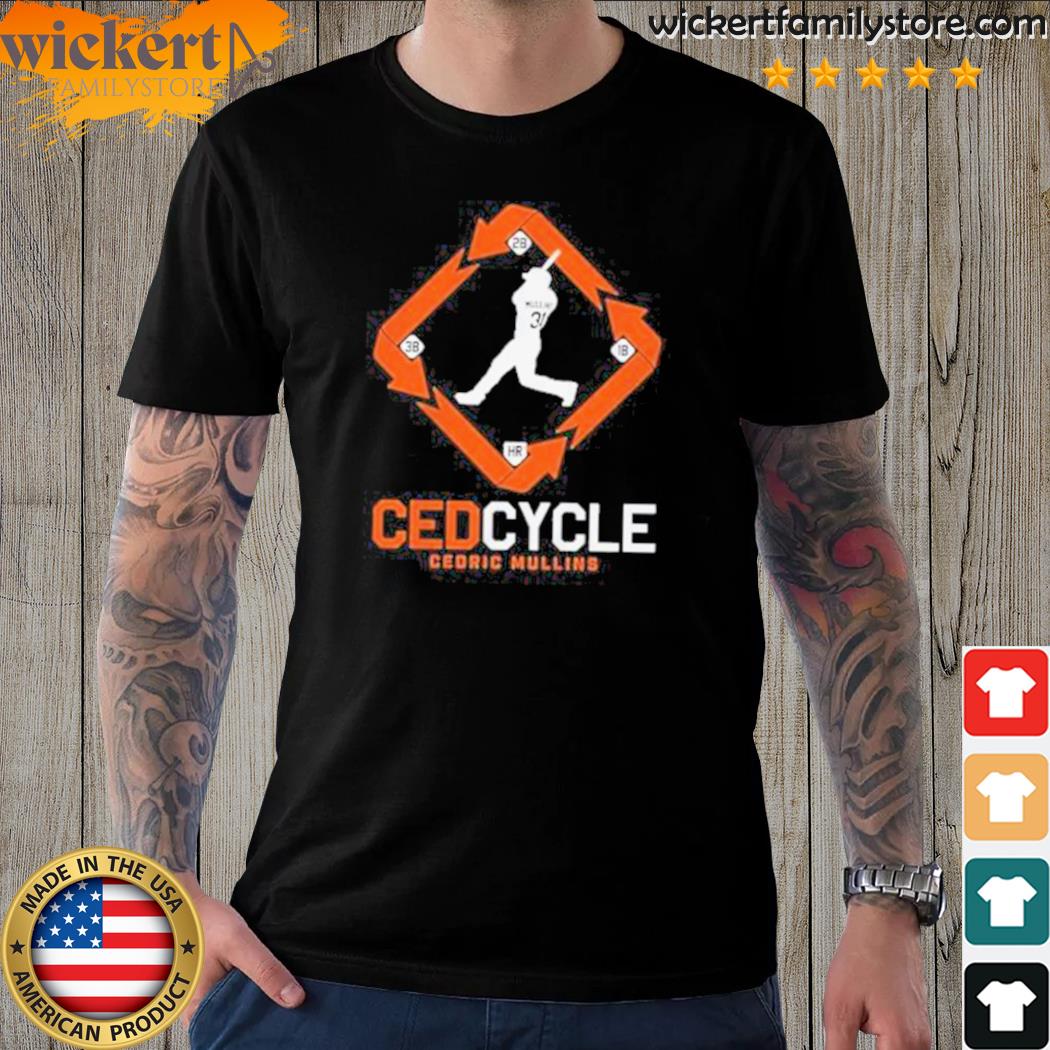 Official cedcycle Cedric Mullins 2023 shirt