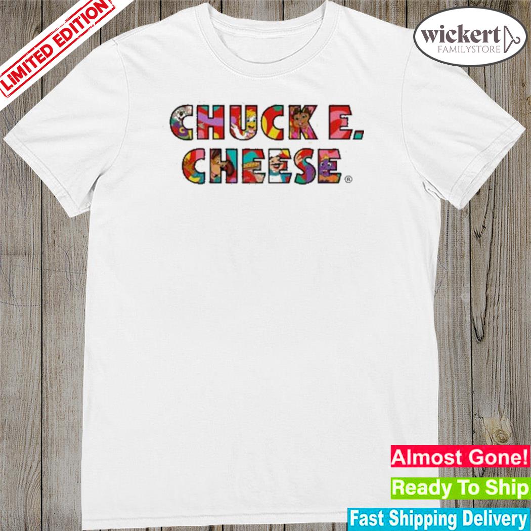 Official chuck e cheese friends shirt