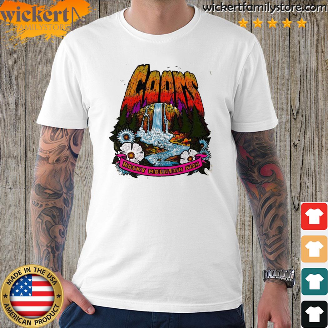 Official coors Beer Rocky Mountain High 2023 Shirt