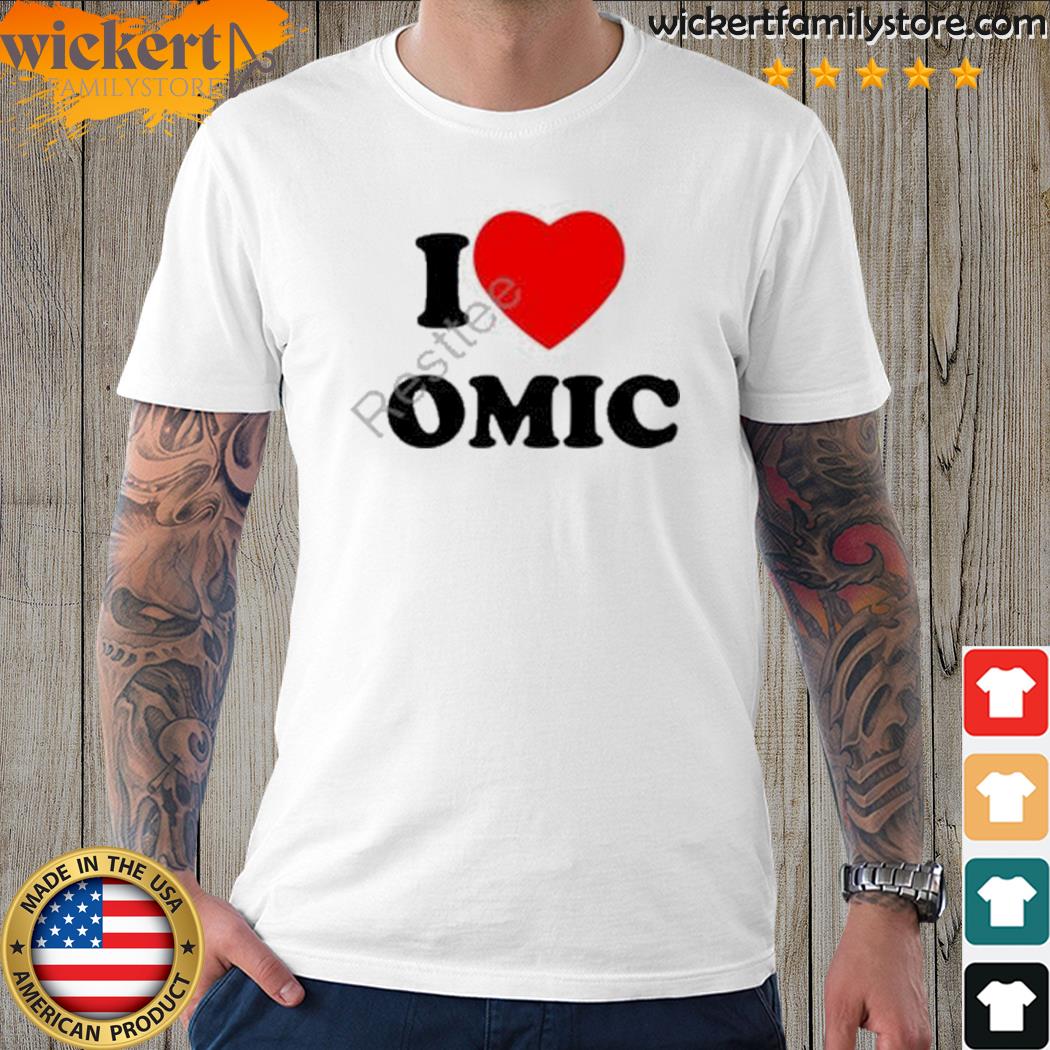 Official fab Lab I Love Pcc Omic Shirt