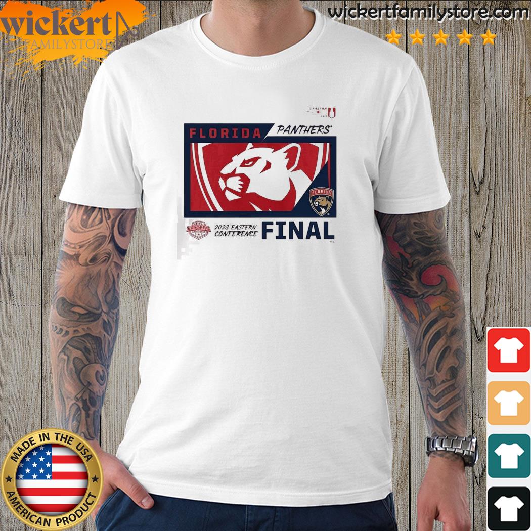 Official florida Panthers 2023 Stanley Cup Playoffs Eastern Conference Final T-Shirt