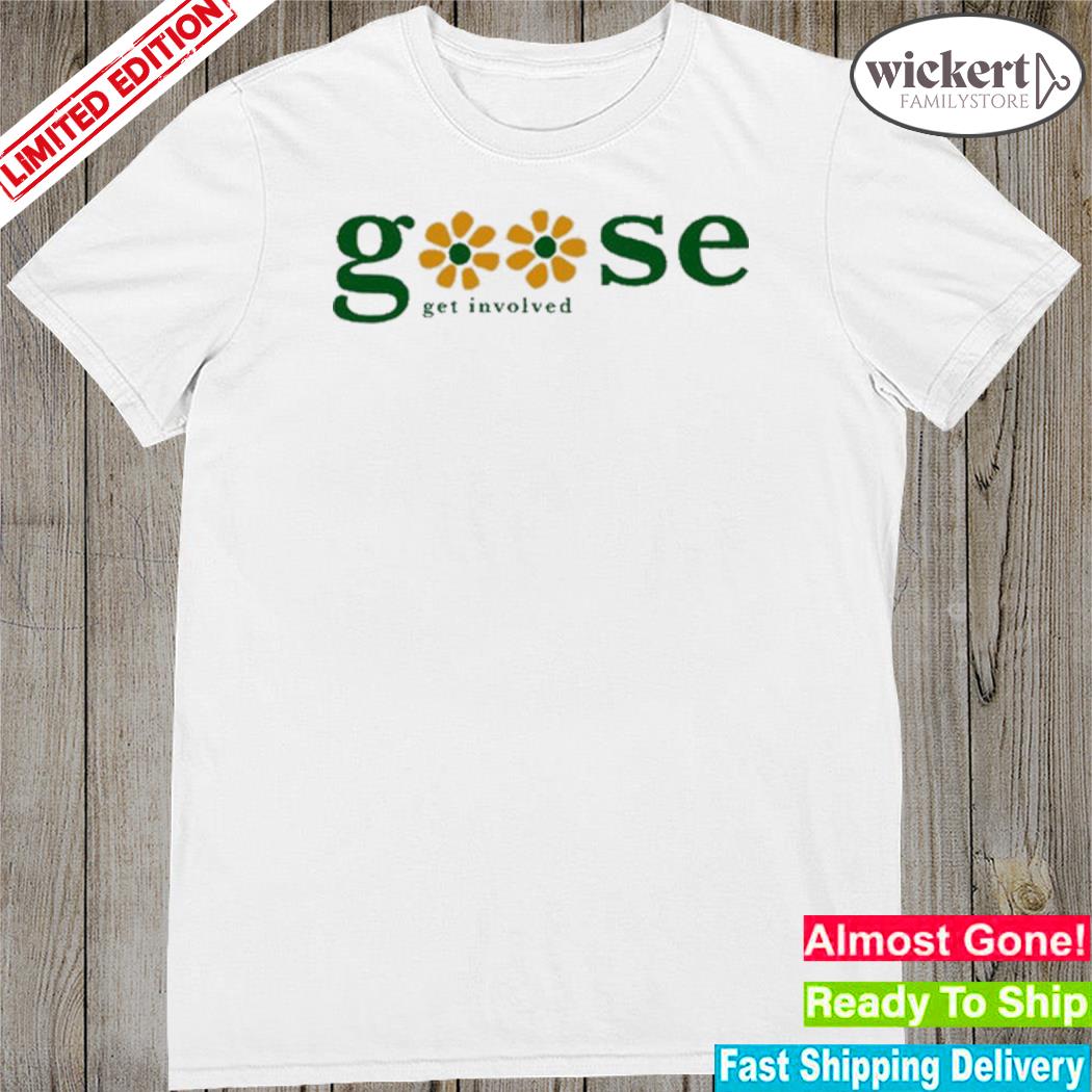 Official goose Get Involved Supima Shirt