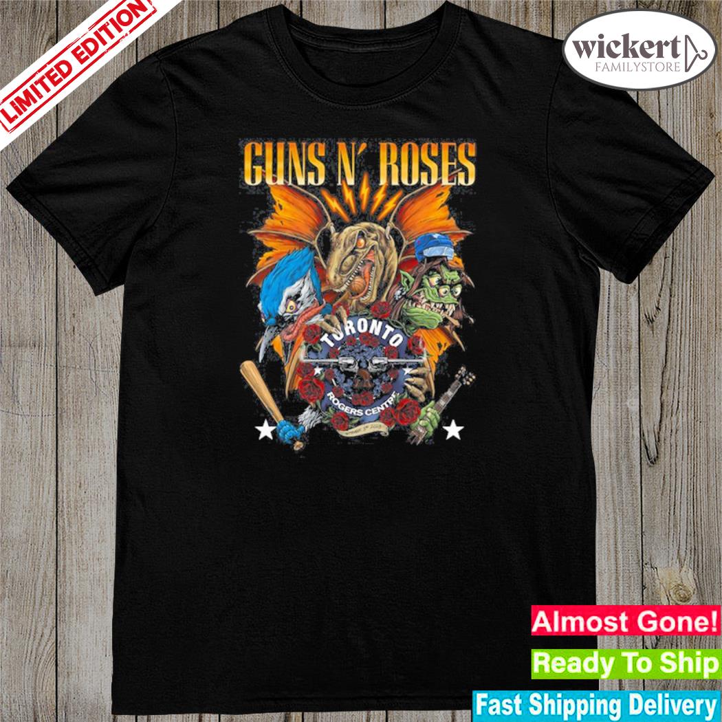 Official guns N' Roses Rogers Centre Toronto, CA September 3, 2023 Tour T-Shirt