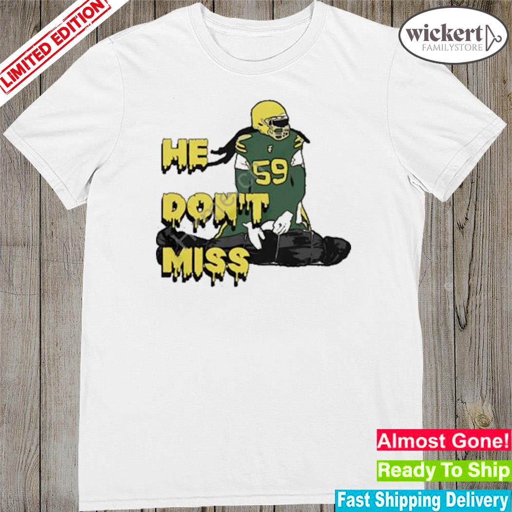 Official he don't miss campbell 59 shirt