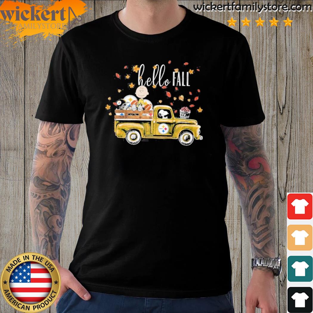 Official hello fall Pittsburgh Steelers Snoopy shirt