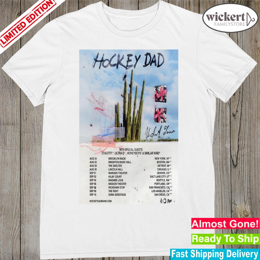 Official hockey dad usa tour 2023 poster shirt