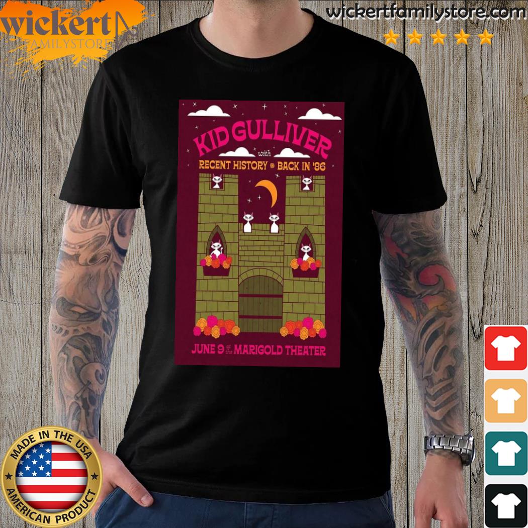 Official kid Gulliver Marigold Theater Easthampton, MA June 9 2023 Poster shirt