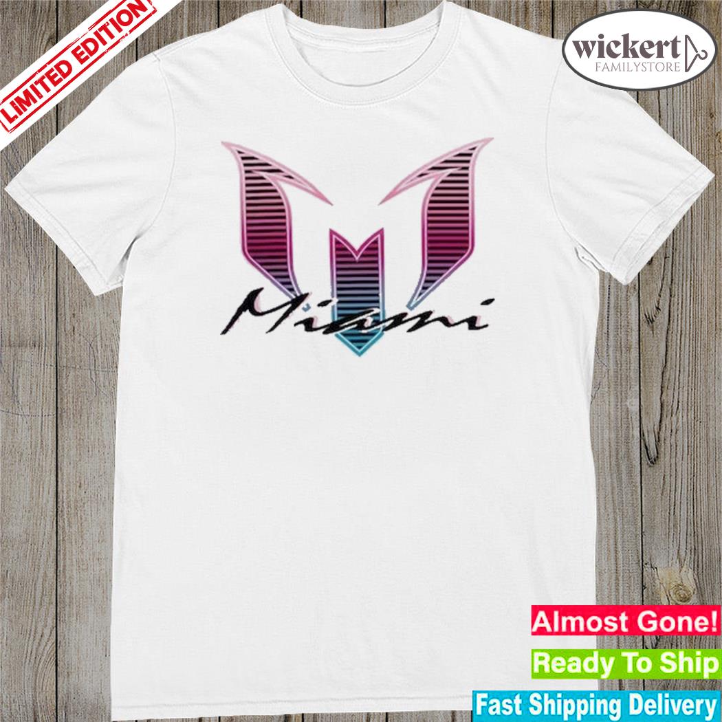 Official lionel Messi Neon Lights T-Shirt