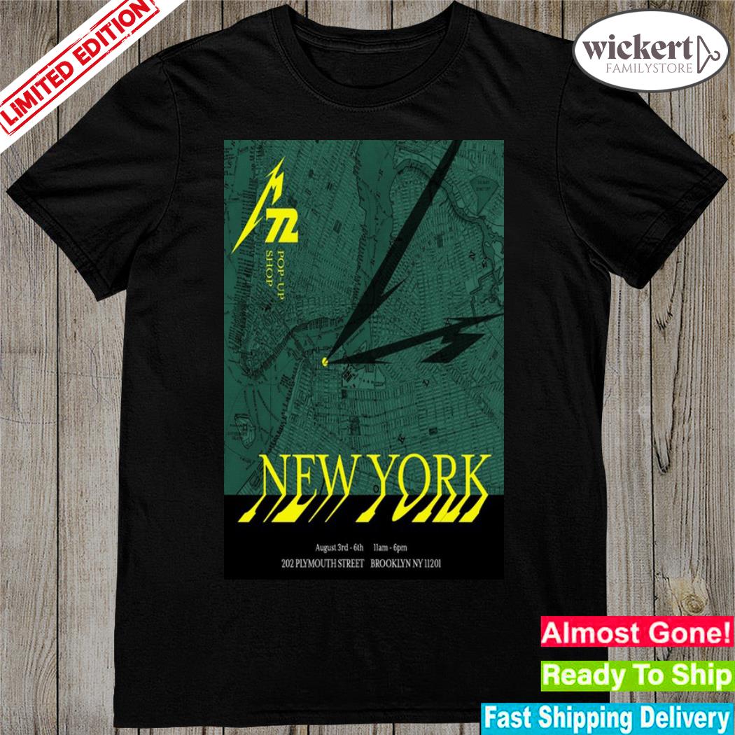 Official m72 new york and new jersey august 06 2023 202 plymouth street brooklyn ny 11201 poster shirt
